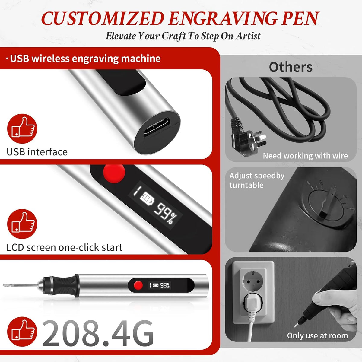 Precision Electric Carving & Engraving Pen