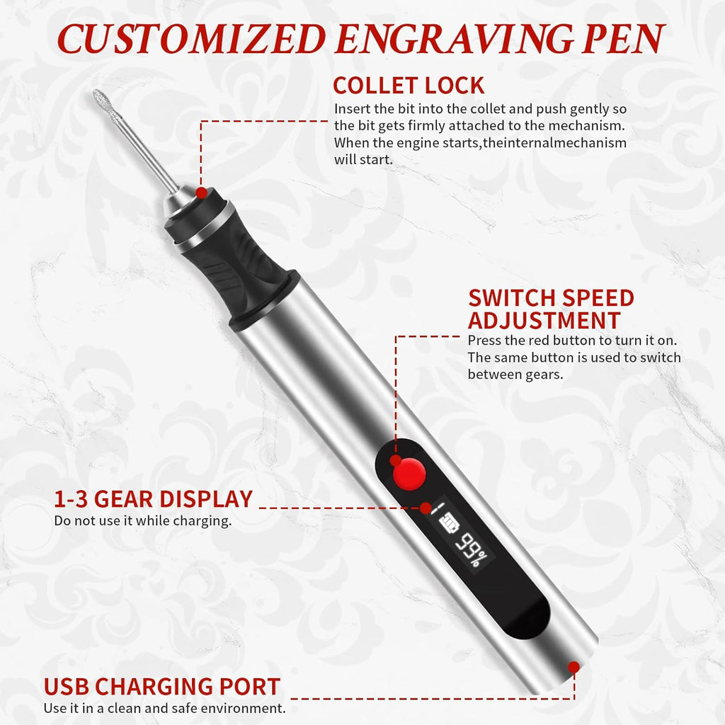 Precision Electric Carving & Engraving Pen